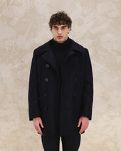 U S N Peacot Cappotto Doppiopetto