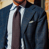 Renaissance Wool Silk Pocket Square Pistachio 40x40cm