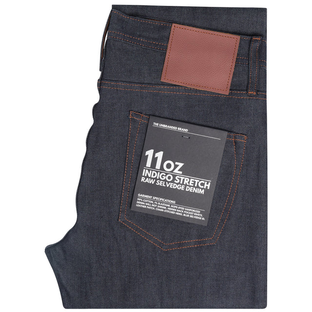 UB122 Skinny Fit - 11oz Indigo Stretch Selvedge Denim