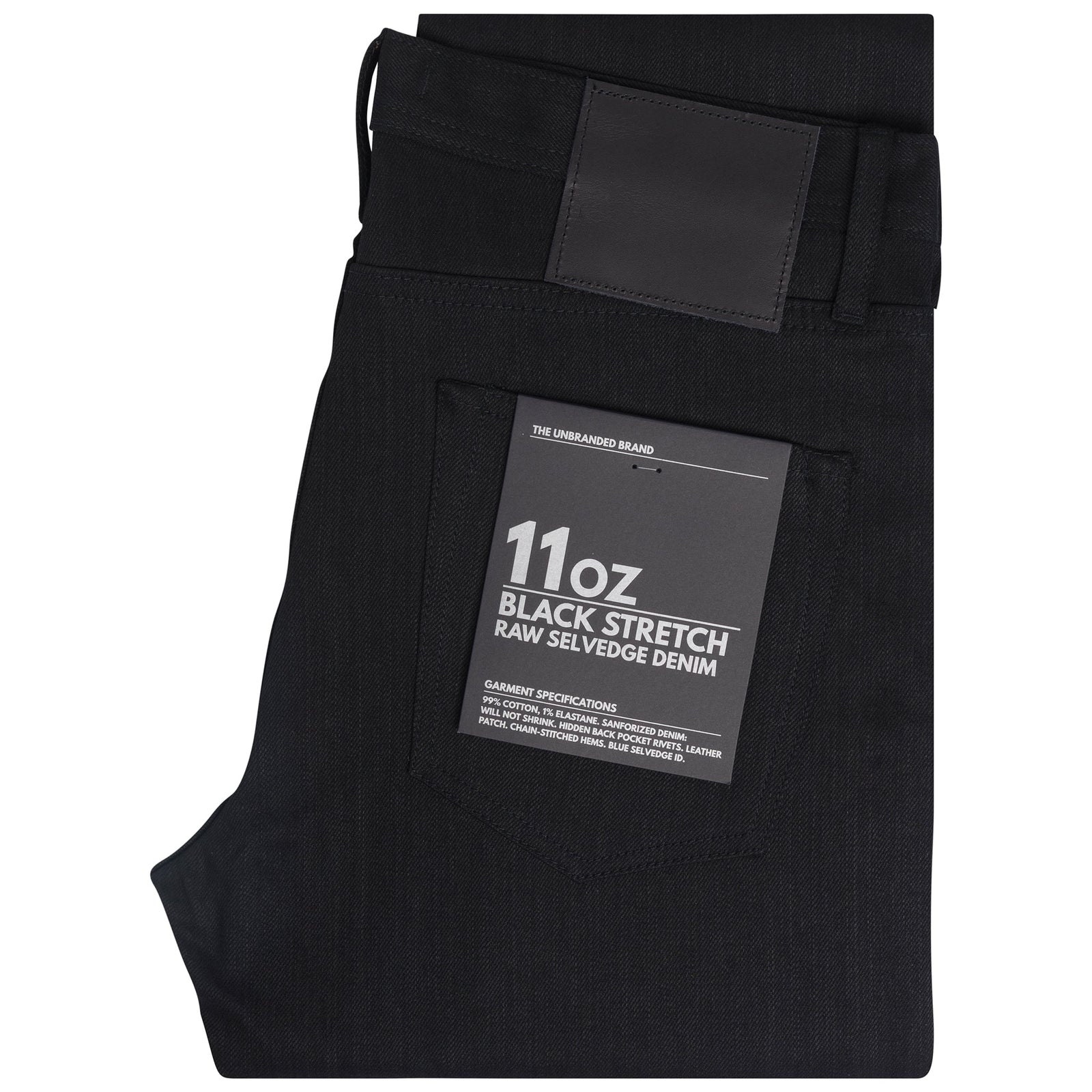 Ub144 Skinny Fit 11oz Solid Stretch Selvedge Denim