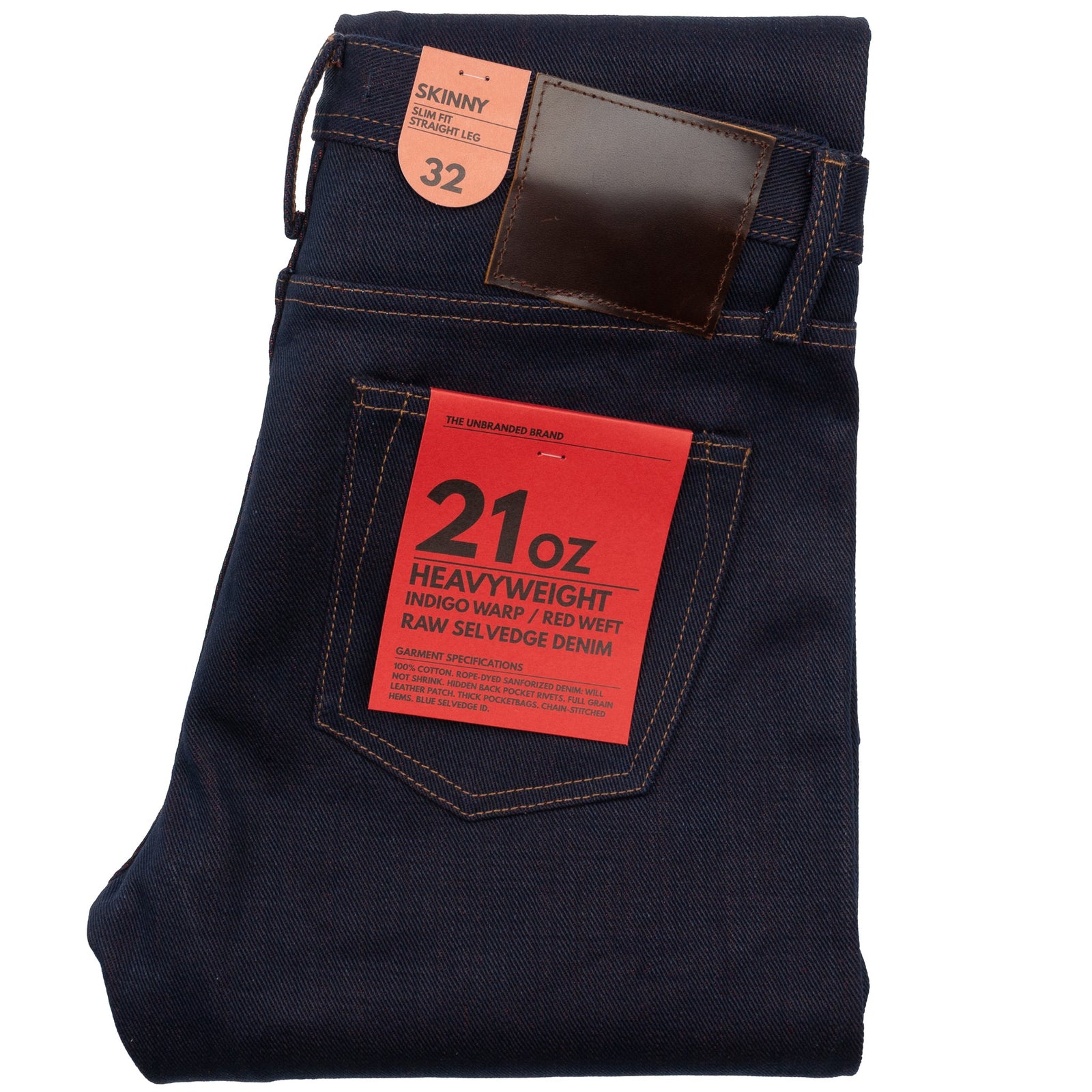 Ub191 Skinny Fit 21oz Heavy Red Weft Selvedge