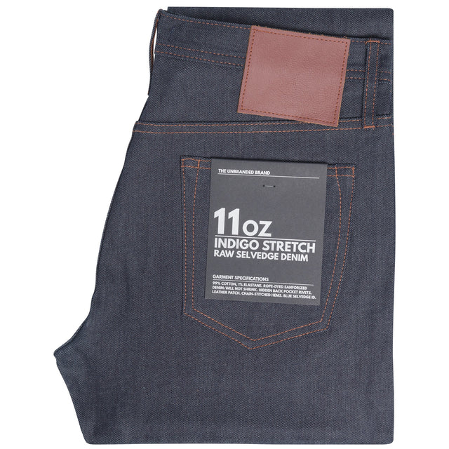 UB222 Tapered Fit - 11oz Indigo Stretch Selvedge Denim