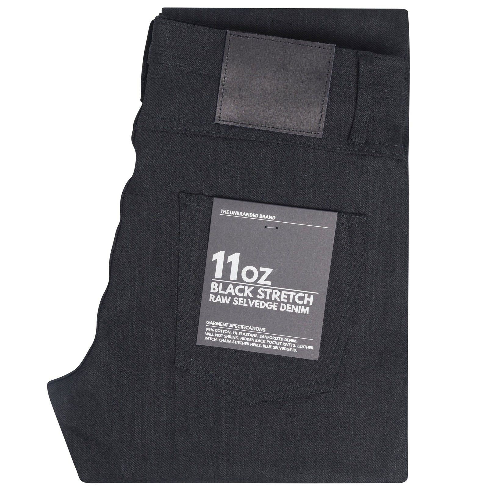 Ub344 Straight Fit 11oz Solid Stretch Selvedge Denim