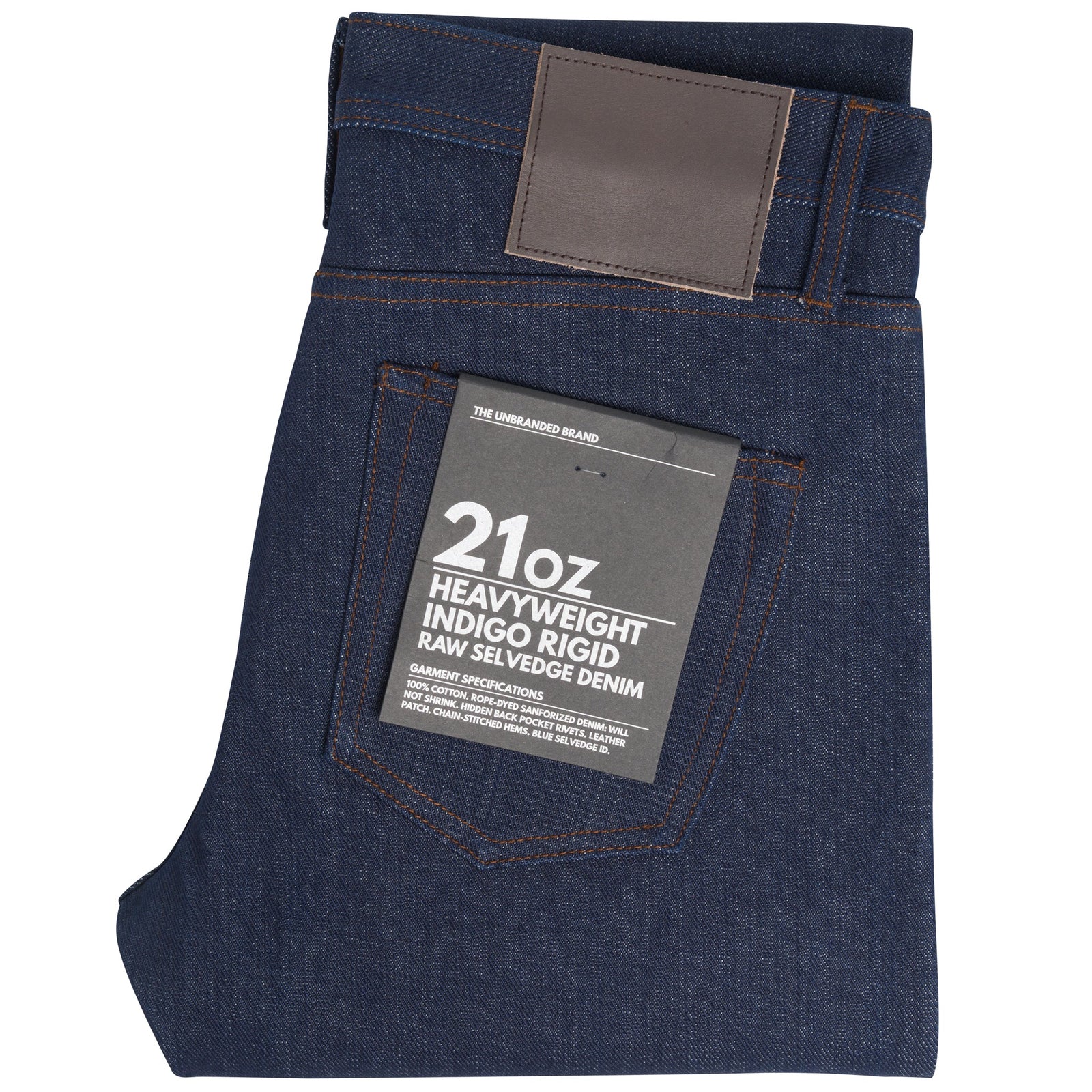 Ub421 Tight Fit 21oz Heavyweight Selvedge Denim