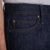 Ub443 Tight Fit 18oz Neppy Selvedge