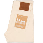 UB497 Tight Fit - 13.5oz Ecru with Seed Selvedge