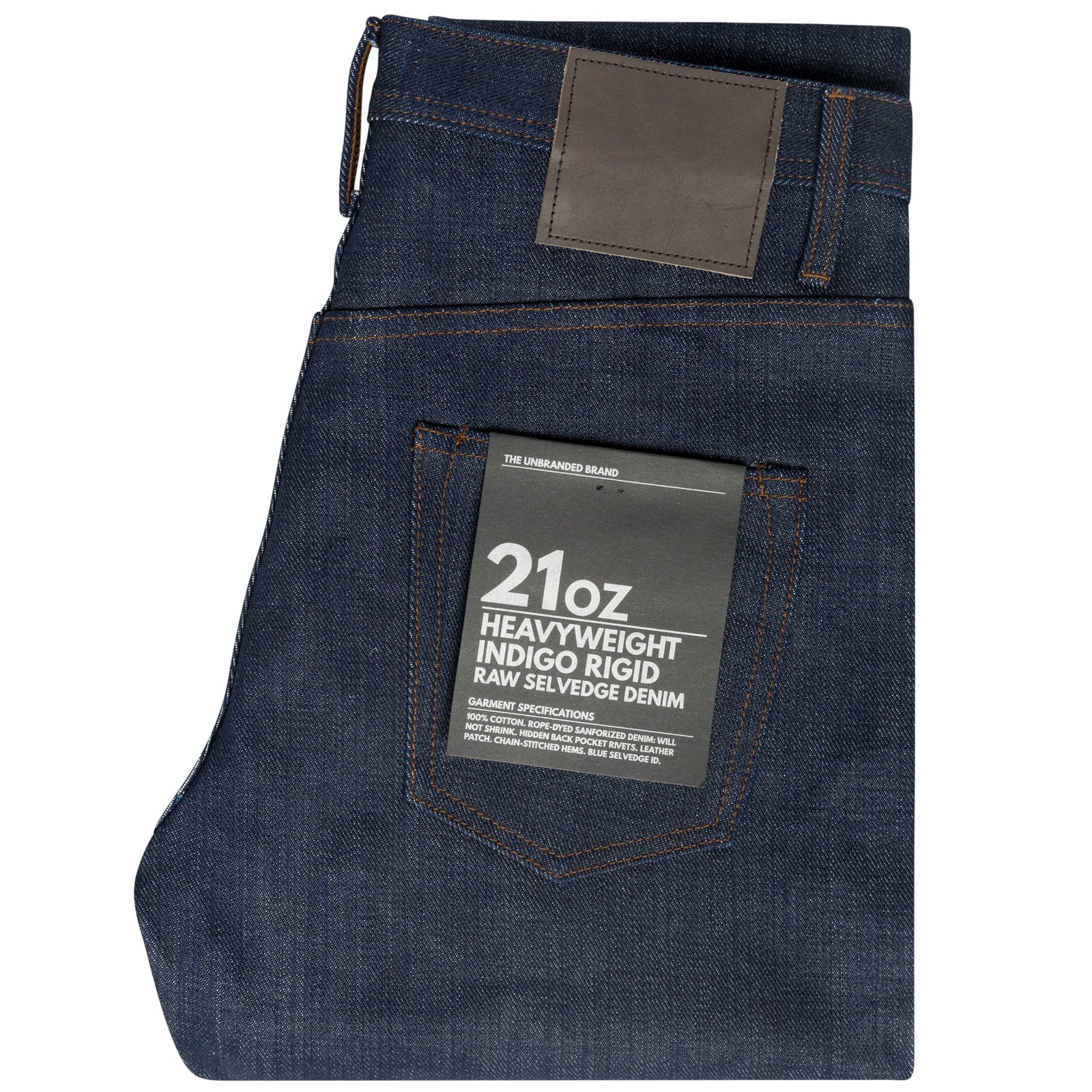 Ub621 Relaxed Tapered Fit 21oz Heavyweight Selvedge Denim