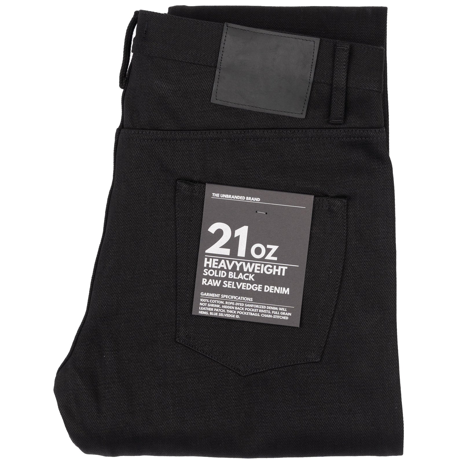 Ub642 Relaxed Tapered 21oz Heavyweight Solid Selvedge