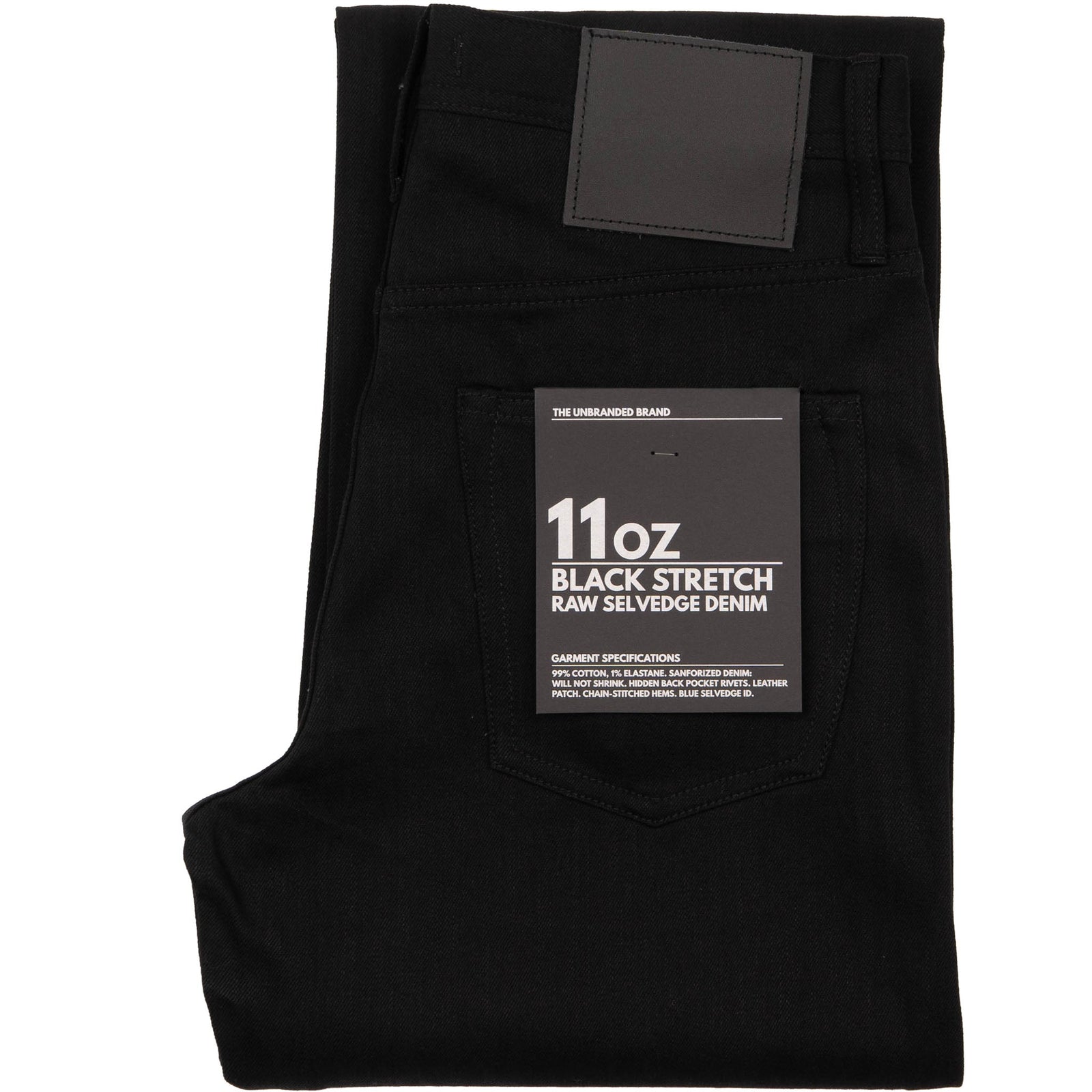 Ub744 Wide Fit 11oz Solid Stretch Selvedge Denim
