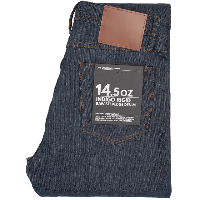 UB801 Relaxed Straight Fit - 14.5oz Indigo Selvedge