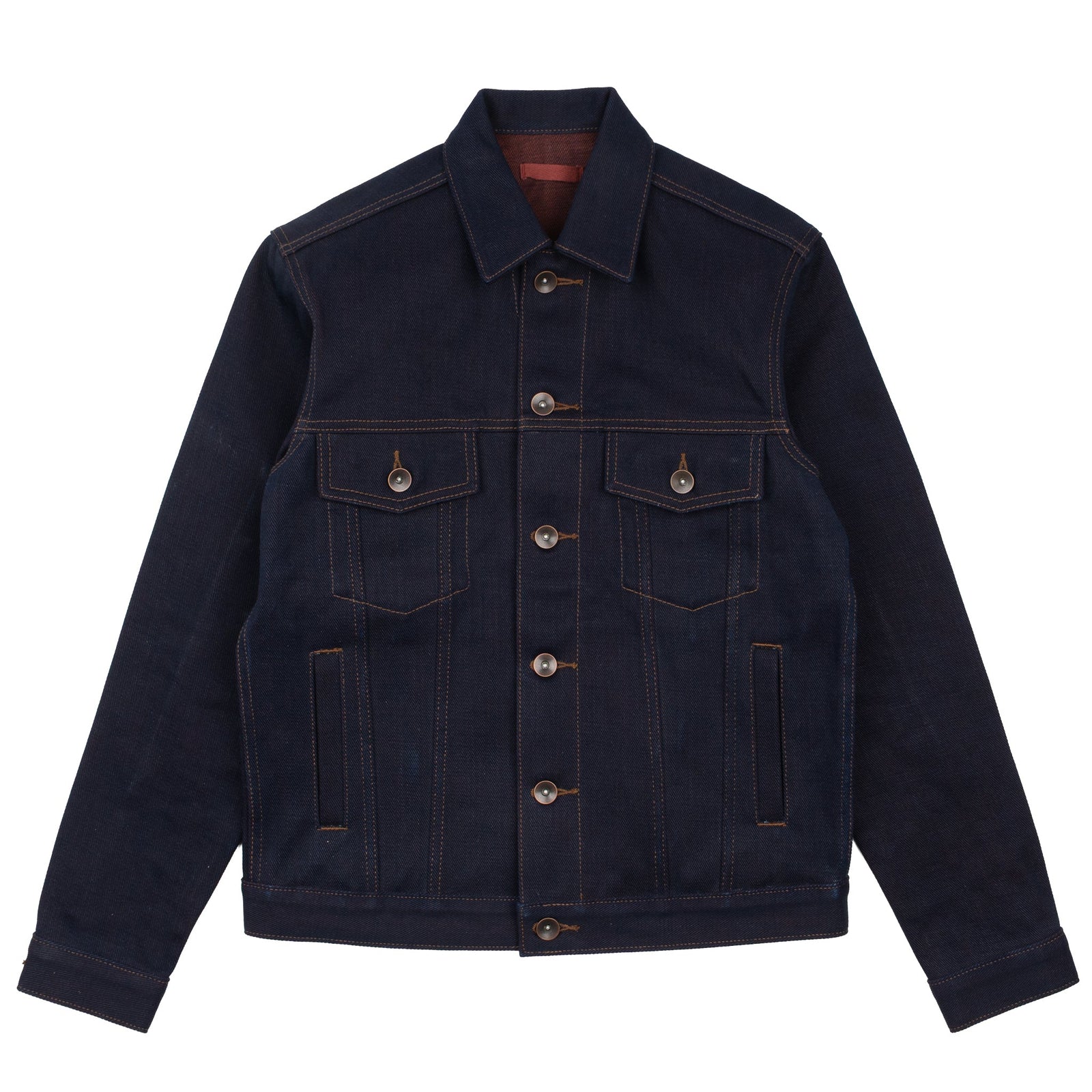 Ub991 Denim Jacket 21oz Heavy Red Weft Selvedge
