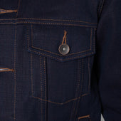 Ub991 Denim Jacket 21oz Heavy Red Weft Selvedge