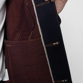Ub991 Denim Jacket 21oz Heavy Red Weft Selvedge