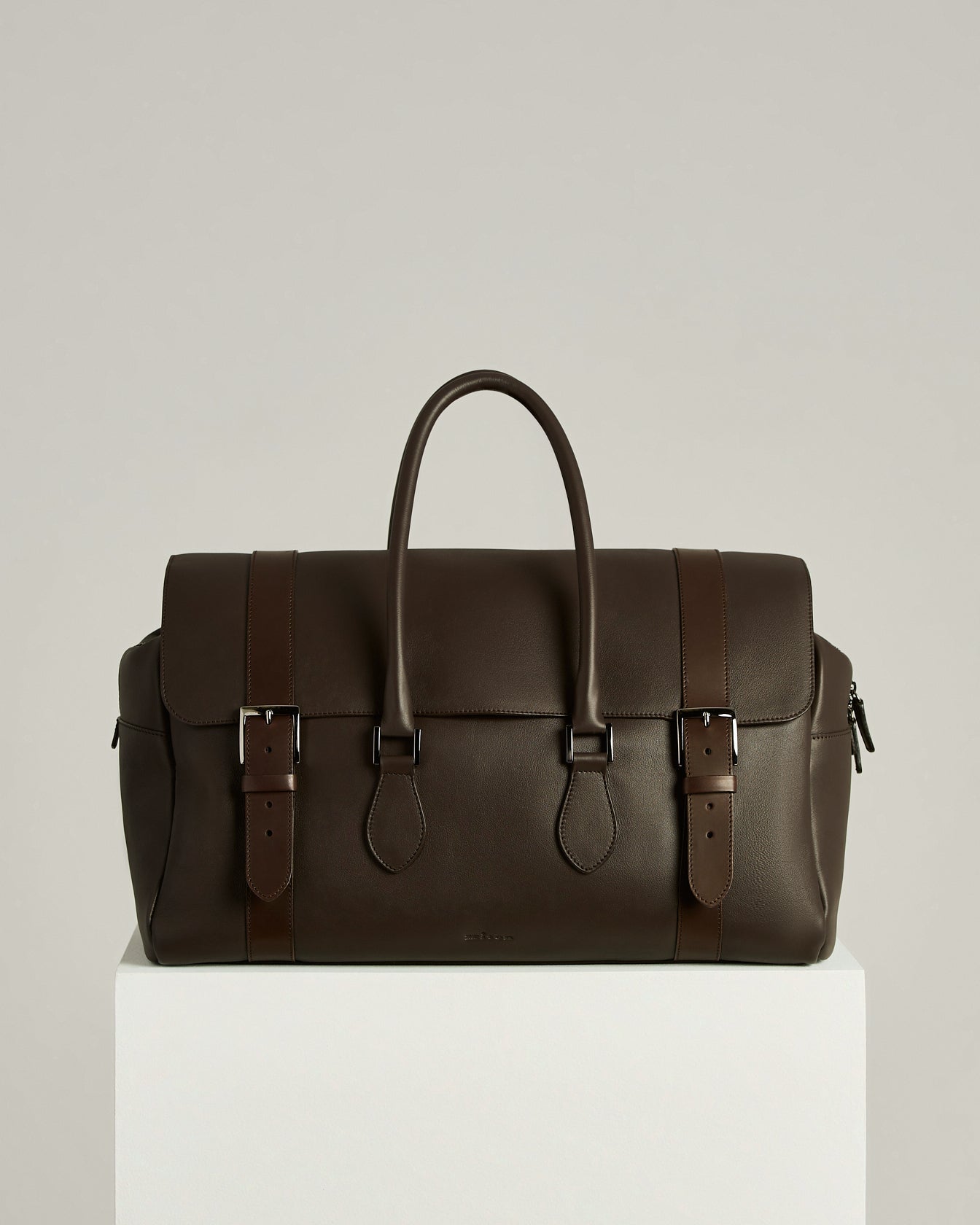 Weekend Holdall Dark Brown Calfskin