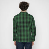 Ubs430 Work Shirt Ultra Heavyweight Flannel Green