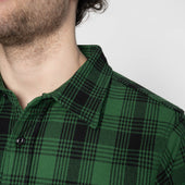 Ubs430 Work Shirt Ultra Heavyweight Flannel Green