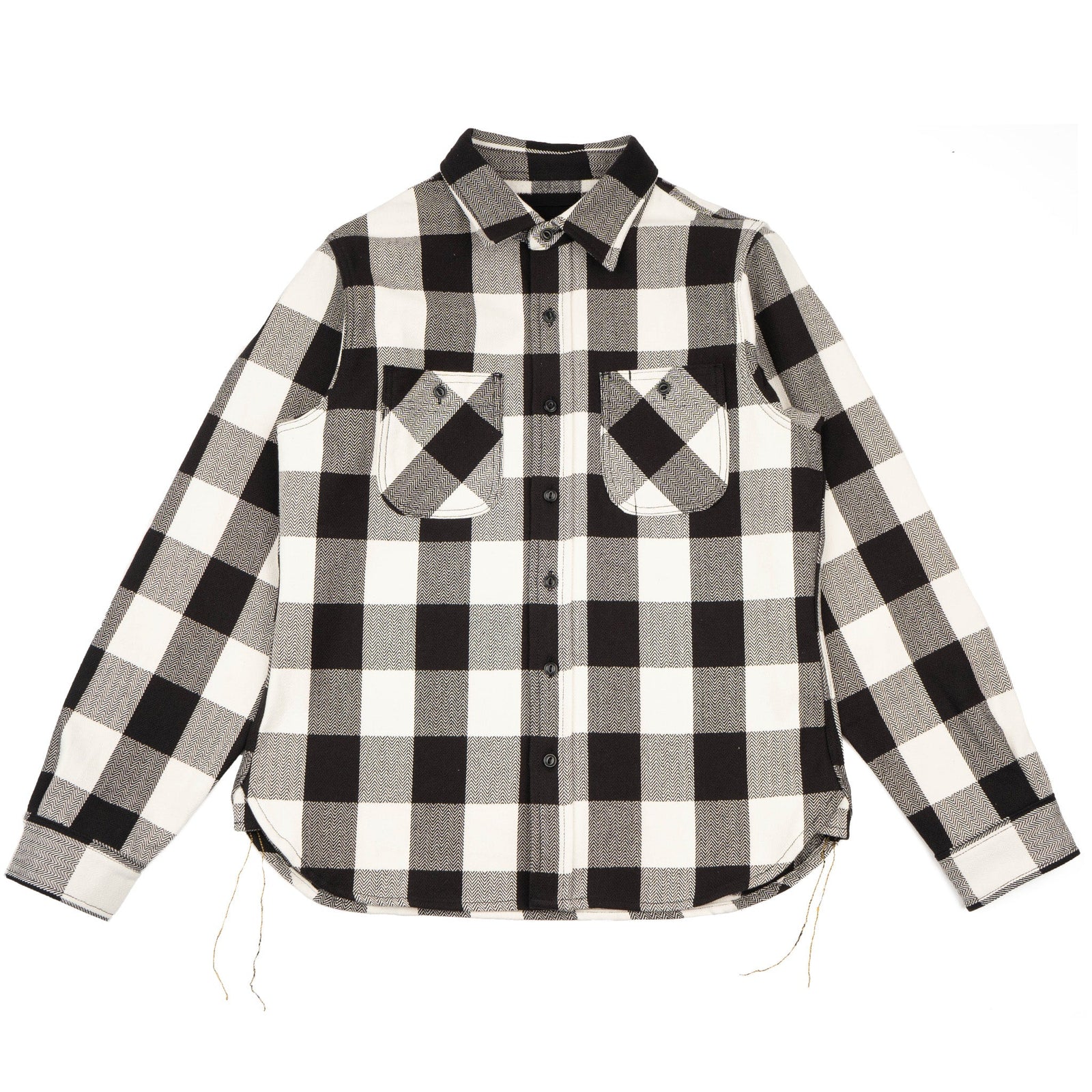 Ubs431 Work Shirt Ultra Heavyweight Flannel Ecru