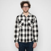 Ubs431 Work Shirt Ultra Heavyweight Flannel Ecru