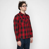 Ubs432 Work Shirt Ultra Heavyweight Flannel Red