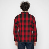 Ubs432 Work Shirt Ultra Heavyweight Flannel Red