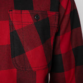 Ubs432 Work Shirt Ultra Heavyweight Flannel Red