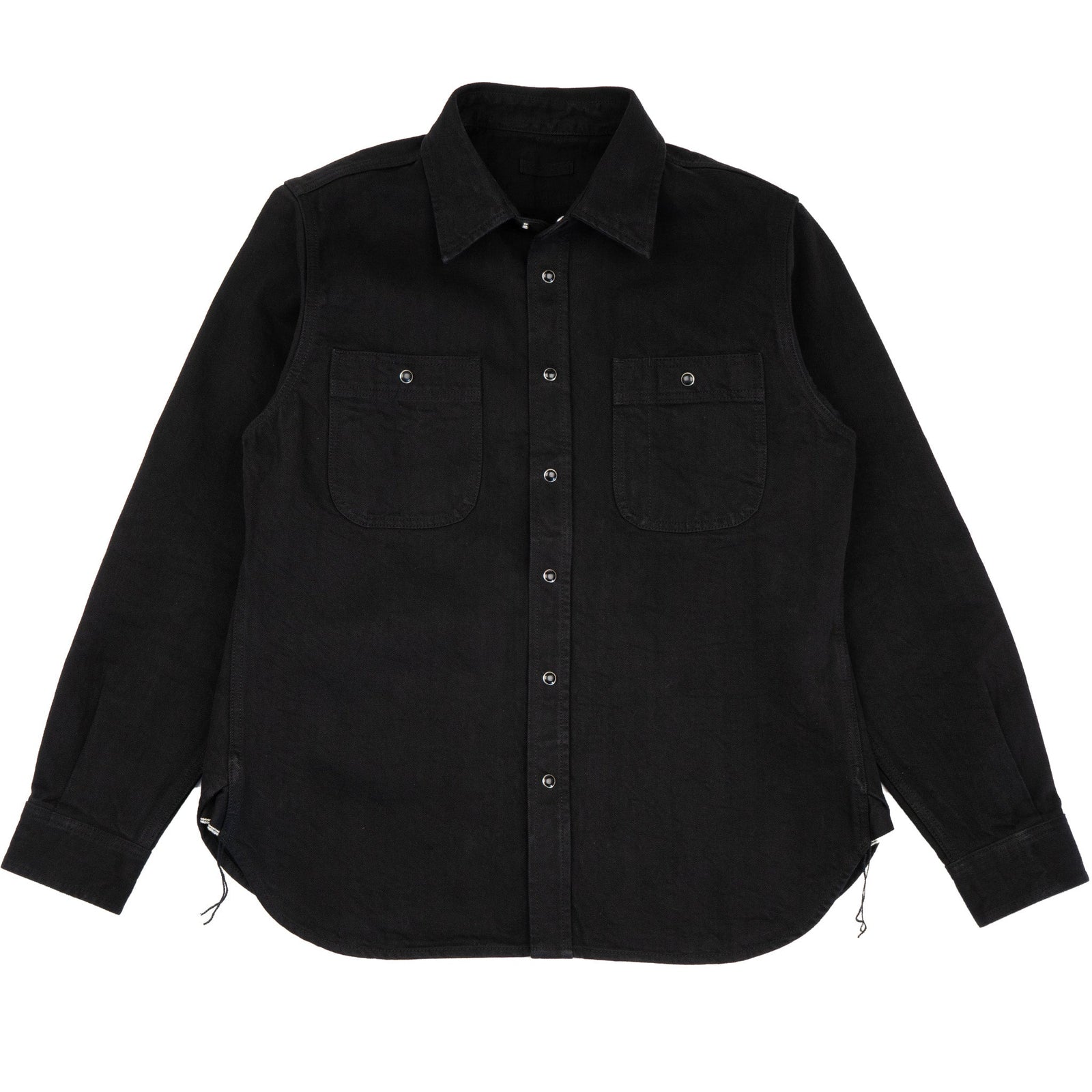 Ubs433 Work Shirt Solid Selvedge