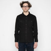 Ubs433 Work Shirt Solid Selvedge