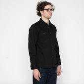 Ubs433 Work Shirt Solid Selvedge