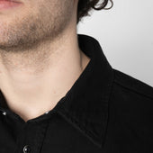 Ubs433 Work Shirt Solid Selvedge
