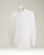 FORMAL' REGULAR FIT SHIRT IN WHITE COTTON