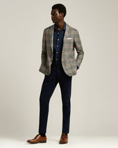 Casual Shirt In Night Blue Denim