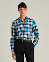 Checked Cotton Shirt In