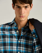 Checked Cotton Shirt In