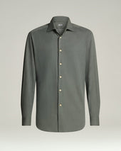 GREY COTTON SHIRT