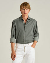 Grey Cotton Shirt