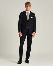 BEIGE PATTERNED WOOL TIE