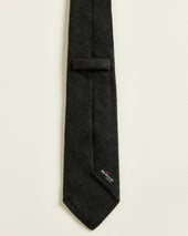 WOOL TIE IN ANTHRACITE