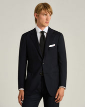 WOOL TIE IN ANTHRACITE