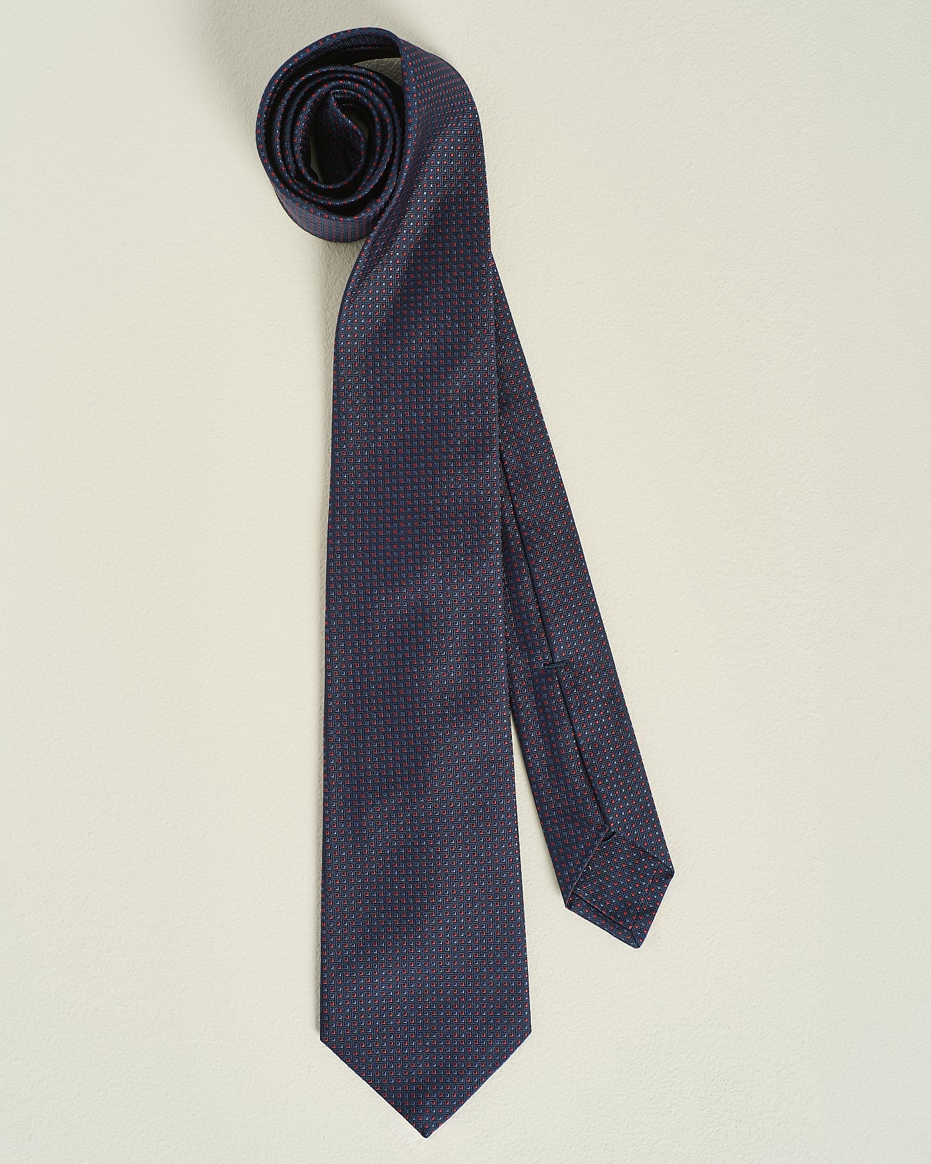 Patterned Silk Tie