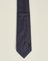 PATTERNED SILK TIE