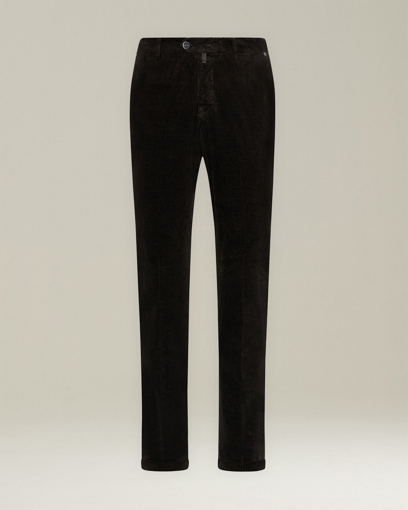 Casual Cotton And Cashmere Trousers