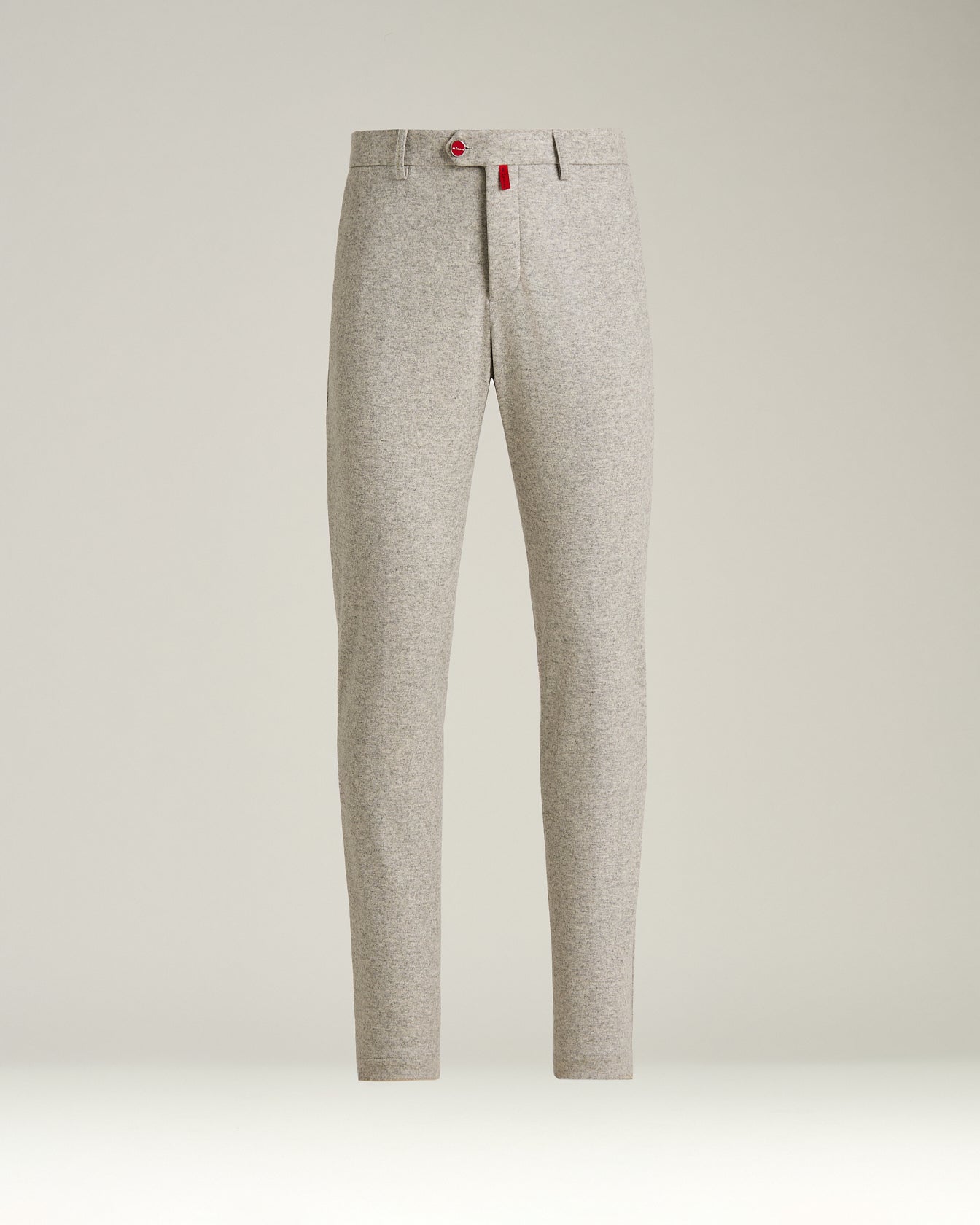 Trousers In Virgin Wool And Cashmere Grey Melange