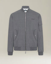 KNT WOOL BOMBER JACKET