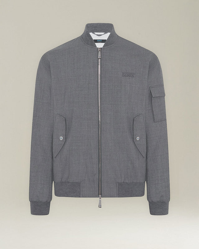 KNT WOOL BOMBER JACKET
