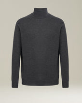 JERSEY HIGH NECK CASHMERE