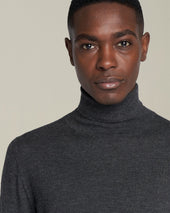 JERSEY HIGH NECK CASHMERE