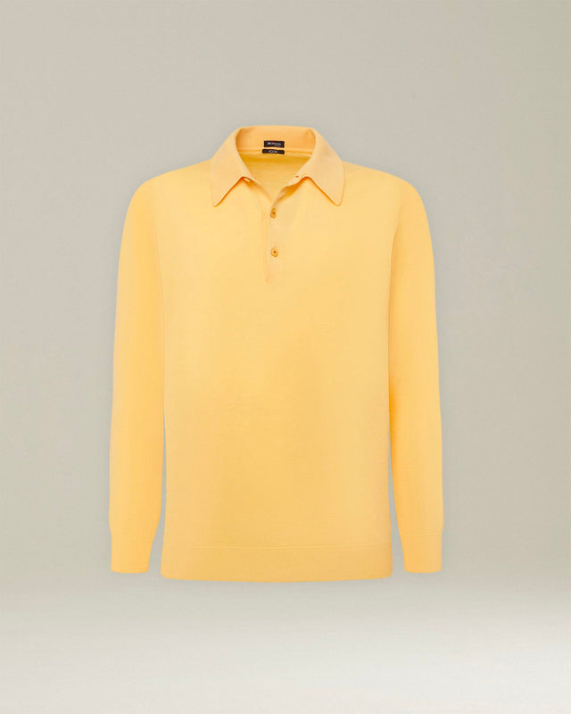 Poloshirt Ls Cotton