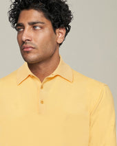 Poloshirt Ls Cotton
