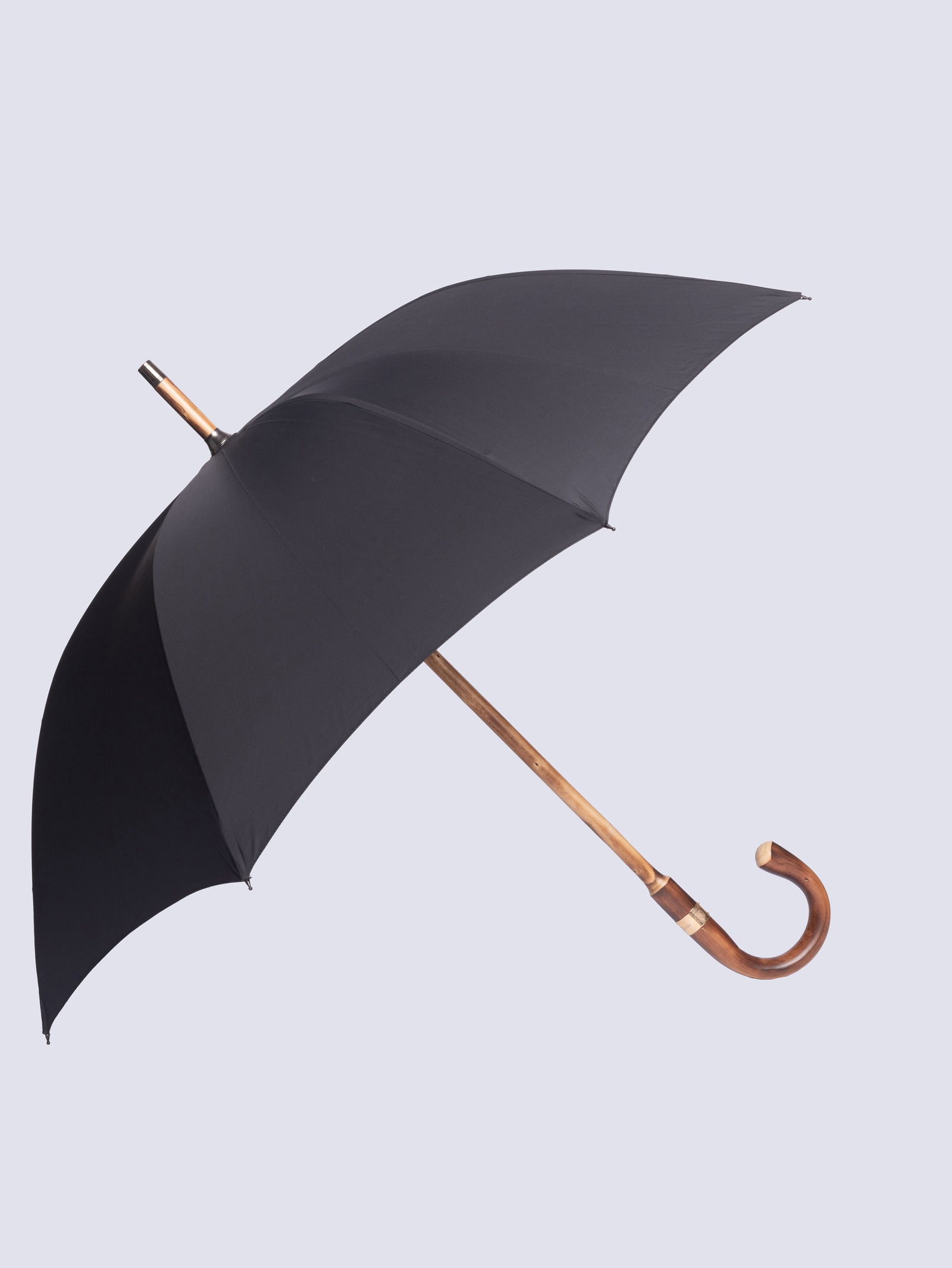 Polished Chestnut solid umbrella