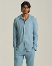 MARIANO LINEN BLEND SHIRT